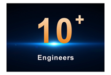 10 engenheiros